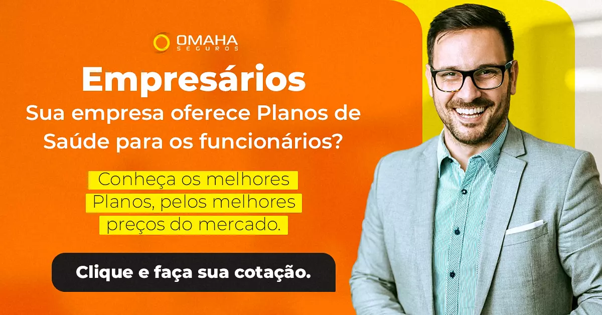 Empresários, sua empresa oferece planos de saúde para funcionários? Conheça os melhore Planos, pelos melhores preços do mercado. Clique e faça uma cotação.