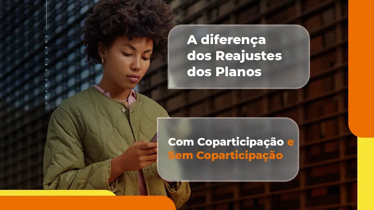 As diferenças dos Reajustes dos Planos Com e Sem Coparticipação